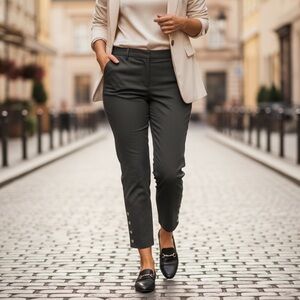 GAP Charcoal Ankle Pants for Women